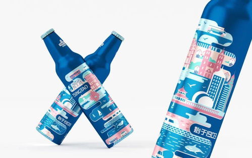 醉美青島鋁瓶包裝設(shè)計 當(dāng)經(jīng)典啤酒邂逅藍(lán)莓風(fēng)情